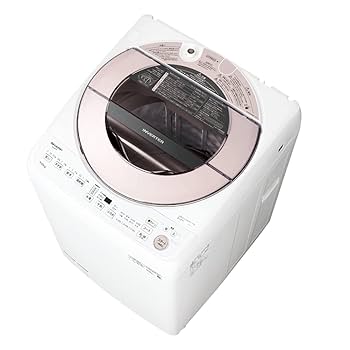 Amazon | シャープ 洗濯機 ES-GV7F-P穴なし槽 インバーター搭載